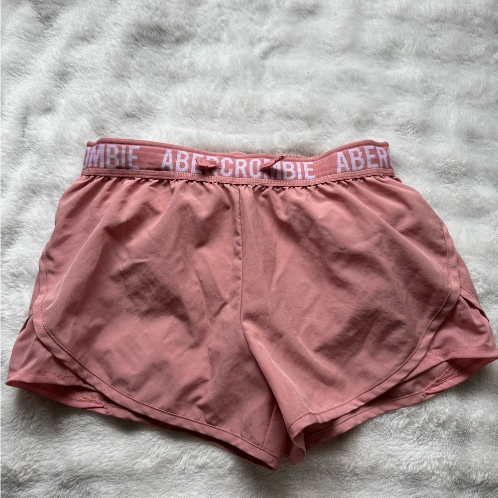 Abercrombie Kids Salmon Athletic Shorts